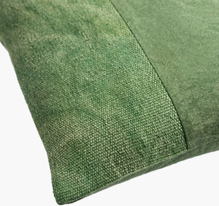 Livabliss Washed Stripe WSS-003 Medium Green Corner Shot