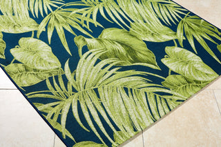 Livabliss Warsaw WSW-2302 Lime Green Area Rug Corner Shot