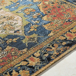 Livabliss Warsaw WSW-2304 Indigo Area Rug Detail