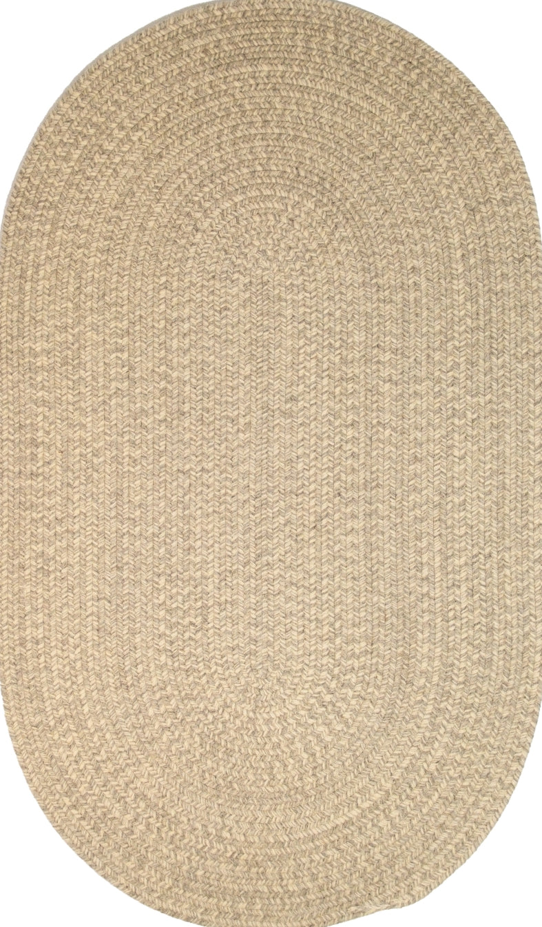 Colonial Mills All-Natural Woven Tweed WT31 Light Grey Area Rug