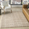 Nourison West End Ave WTE01 Beige Area Rug by DKNY Corner Image