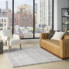 Nourison West End Ave WTE01 Grey Area Rug by DKNY Corner Image