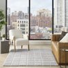 Nourison West End Ave WTE01 Grey Area Rug by DKNY Swatch Image