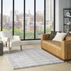 Nourison West End Ave WTE01 Grey Area Rug by DKNY Corner Image
