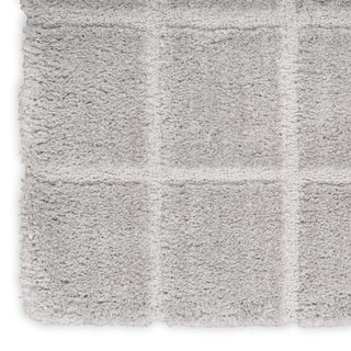 Nourison West End Ave WTE01 Grey Area Rug by DKNY Corner Image