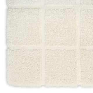 Nourison West End Ave WTE01 Ivory Area Rug by DKNY Corner Image