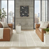 Nourison West End Ave WTE01 Ivory Area Rug by DKNY Swatch Image