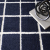 Nourison West End Ave WTE01 Navy Ivory Area Rug by DKNY Texture Image
