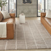 Nourison West End Ave WTE01 Beige Area Rug by DKNY Corner Image