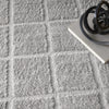 Nourison West End Ave WTE01 Grey Area Rug by DKNY Corner Image