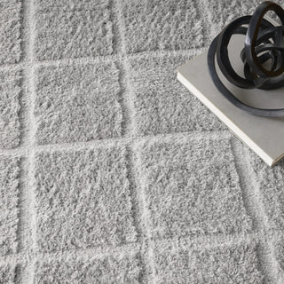 Nourison West End Ave WTE01 Grey Area Rug by DKNY Corner Image