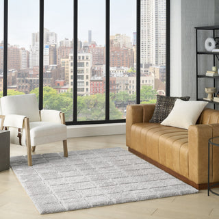 Nourison West End Ave WTE01 Grey Area Rug by DKNY Room Image Feature