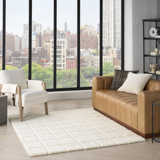 Nourison West End Ave WTE01 Ivory Area Rug by DKNY Room Image Feature