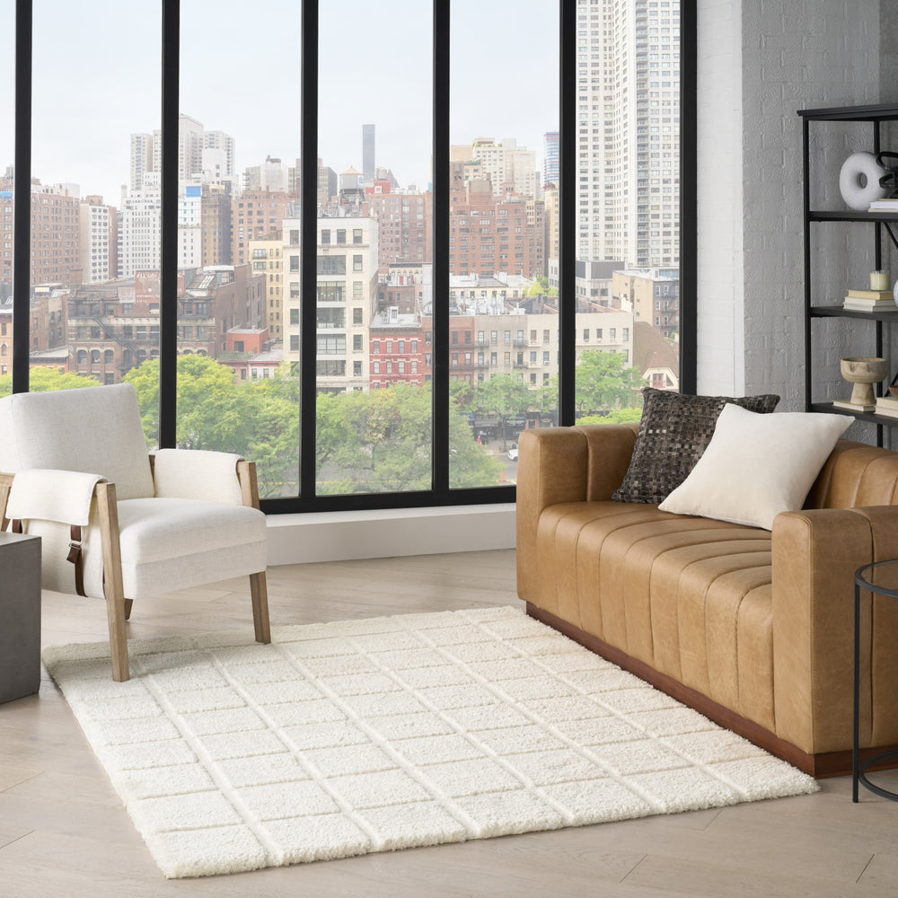 Nourison West End Ave WTE01 Ivory Area Rug by DKNY Room Image Feature
