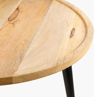 Surya Saraswati WTI-001 Tan / Black Furniture Corner Shot