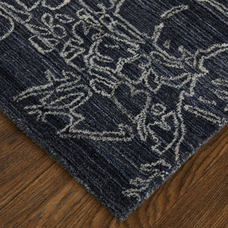 Feizy Whitton 8891F Black/Gray/Ivory Area Rug