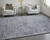 Feizy Whitton 8891F Black/Gray/Ivory Area Rug Lifestyle Image Feature