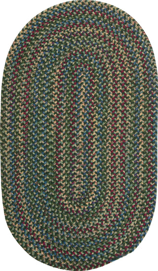 Colonial Mills Worley Oval WY26 Dark Green Area Rug