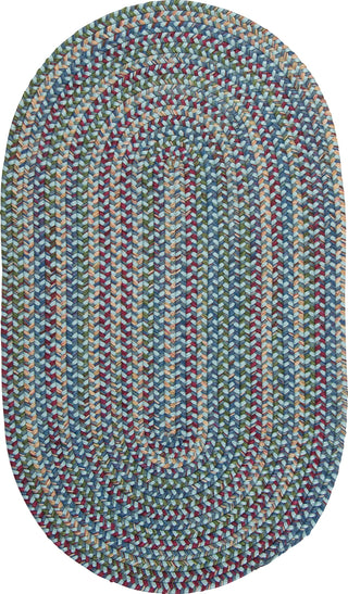 Colonial Mills Worley Oval WY67 Blue Area Rug