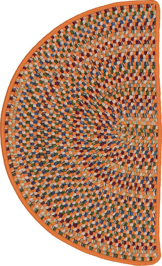 Colonial Mills Worley Oval WY97 Orange Area Rug