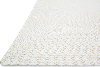 Loloi Wylie WB-01 Ivory Area Rug Corner Feature