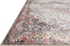 Loloi II Wynter WYN-01 Red / Multi Area Rug Corner Image