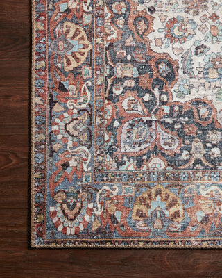 Loloi Wynter WYN-01 Red / Multi Area Rug Corner Image