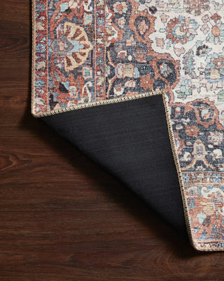 Loloi Wynter WYN-01 Red / Multi Area Rug Backing Image