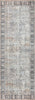 Loloi II Wynter WYN-03 Silver / Charcoal Area Rug Corner Image