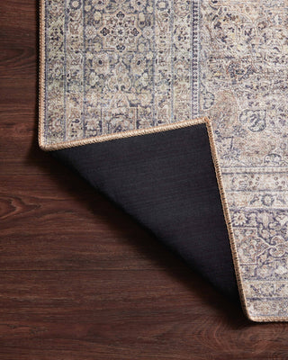 Loloi Wynter WYN-03 Silver / Charcoal Area Rug Backing Image