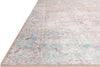 Loloi II Wynter WYN-04 Red / Teal Area Rug Corner Image
