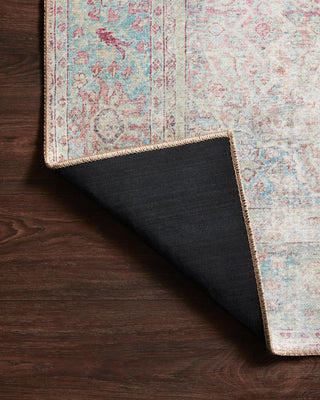 Loloi II Wynter WYN-04 Red / Teal Area Rug Lifestyle Image Feature