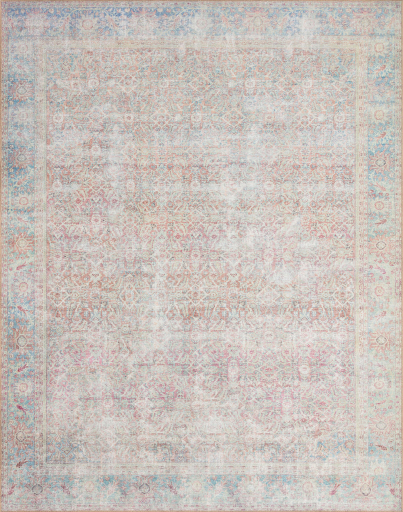 Loloi II Wynter WYN-04 Red / Teal Area Rug main image