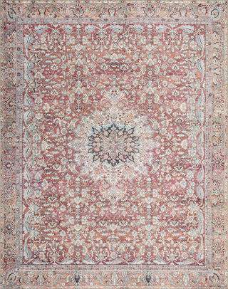 Loloi Wynter WYN-05 Tomato / Teal Area Rug Main Image