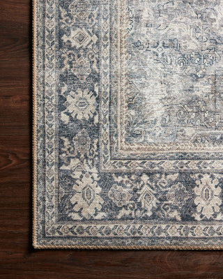Loloi Wynter WYN-07 Grey / Charcoal Area Rug Corner Image