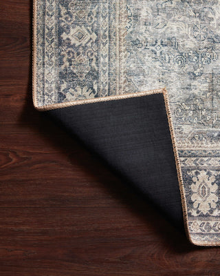 Loloi Wynter WYN-07 Grey / Charcoal Area Rug Backing Image