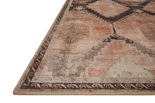 Loloi Wynter WYN-08 Graphite/Blush Area Rug Corner Image