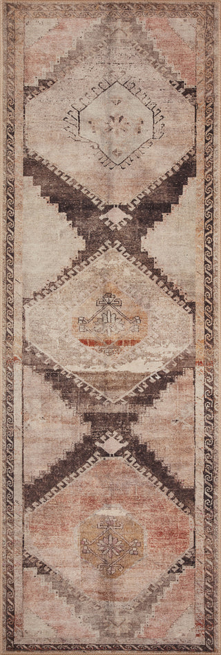 Loloi Wynter WYN-08 Graphite/Blush Area Rug Runner Image