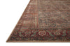 Loloi Wynter WYN-09 Onyx/Multi Area Rug Corner Image