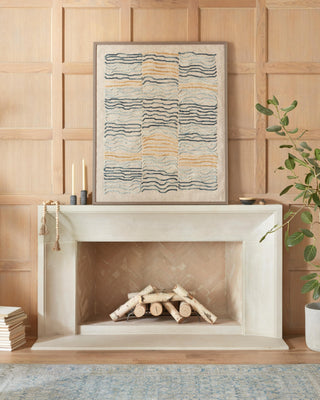 Loloi Wynter WYN-10 Ocean/Silver Area Rug Lifestyle Image Feature