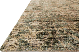 Loloi Xavier XV-12 Natural / Light Blue Area Rug Corner Image