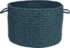 Colonial Mills Solid Fabric Basket Y131 Deep Blue