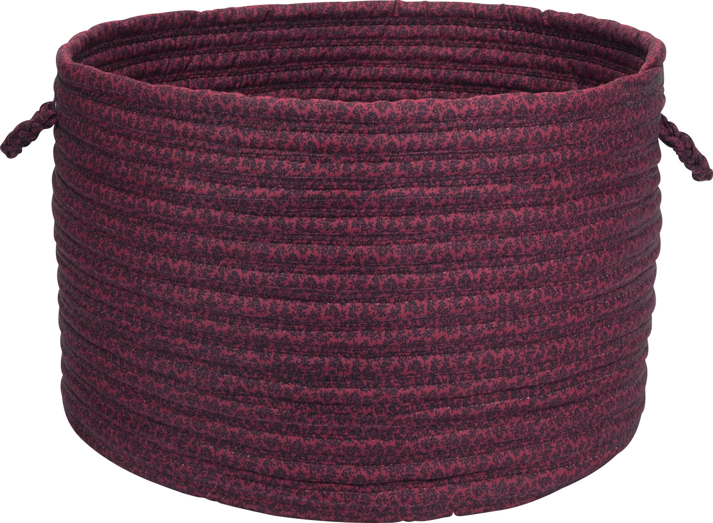 Colonial Mills Solid Fabric Basket Y191 Cranberry