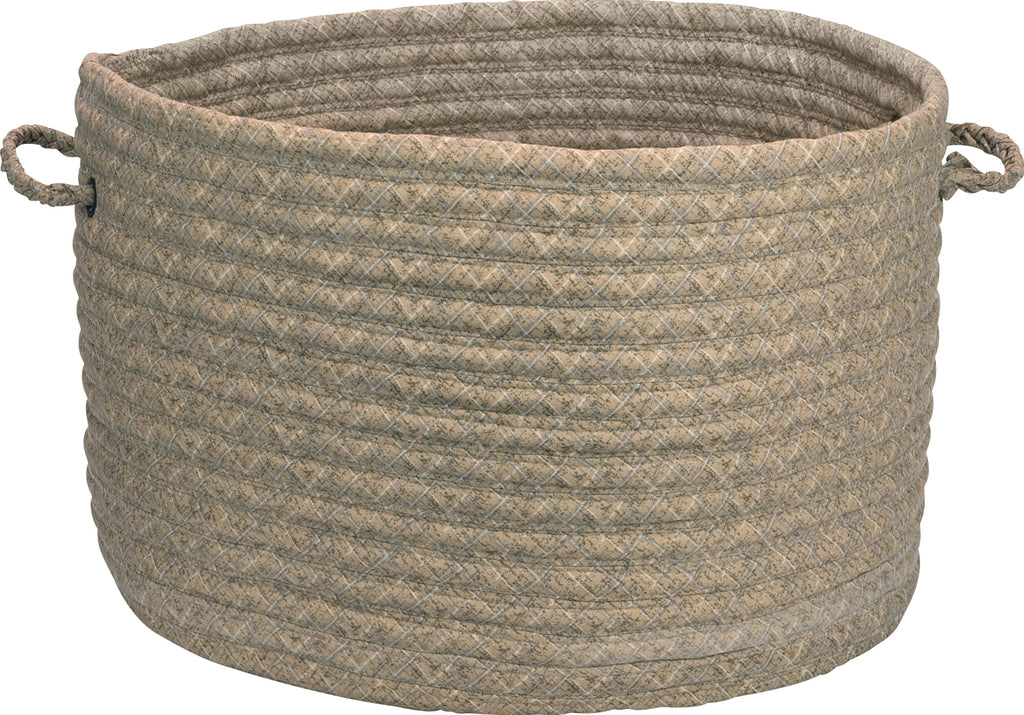 Colonial Mills Solid Fabric Basket Y701 Bark