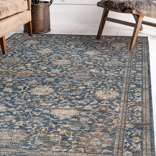 Dalyn Yarra YA1 Navy Area Rug Lifestyle Image Feature