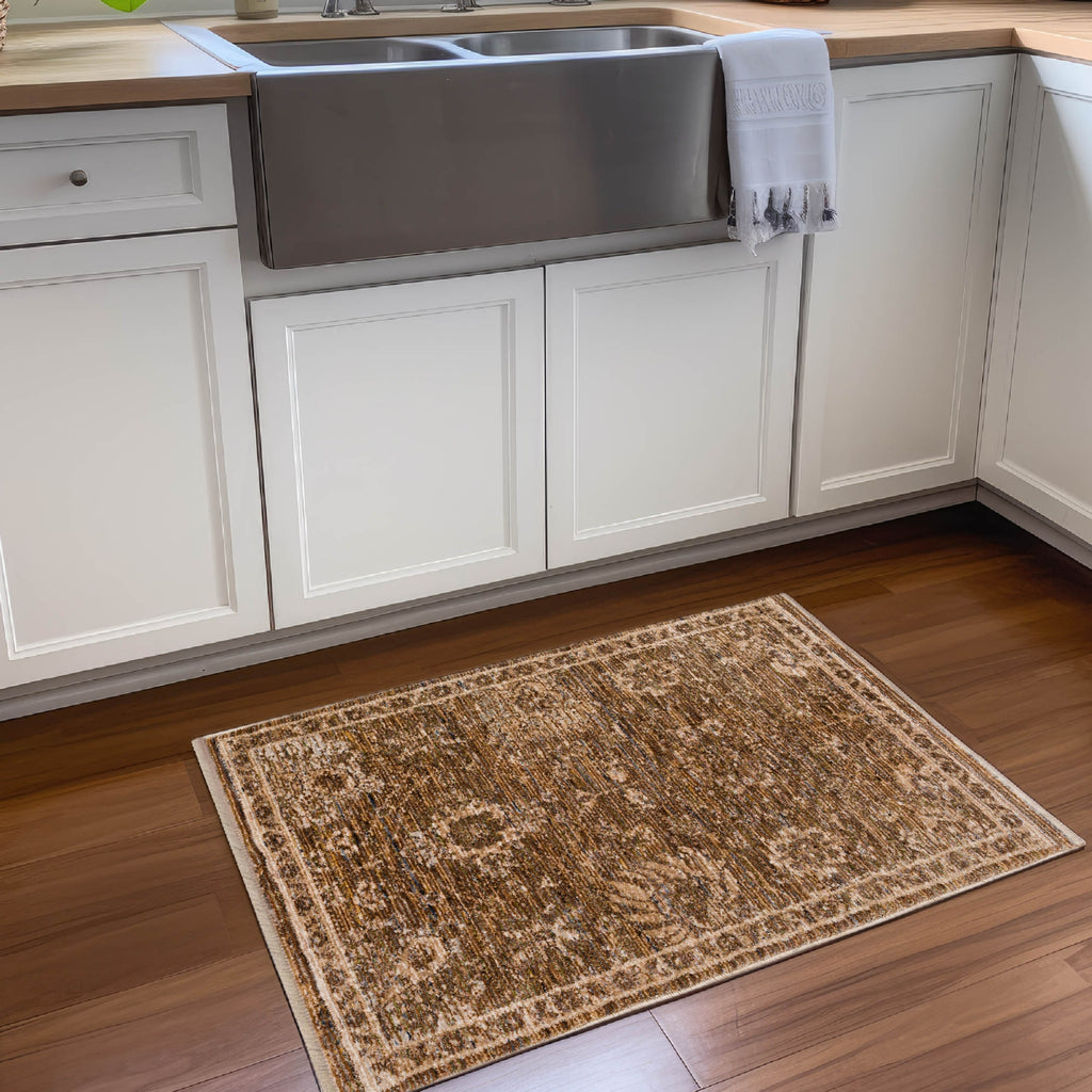 Dalyn Yarra YA7 Chocolate Area Rug Scatter Lifestyle Image Feature