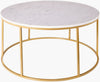 Surya Aryaa YAA-017 White / Gold Furniture main image
