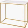 Surya Aryaa YAA-019 White / Gold Furniture main image