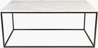 Surya Aryaa YAA-001 White / Black Furniture Angle