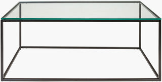 Surya Aryaa YAA-003 Clear / Black Furniture Angle